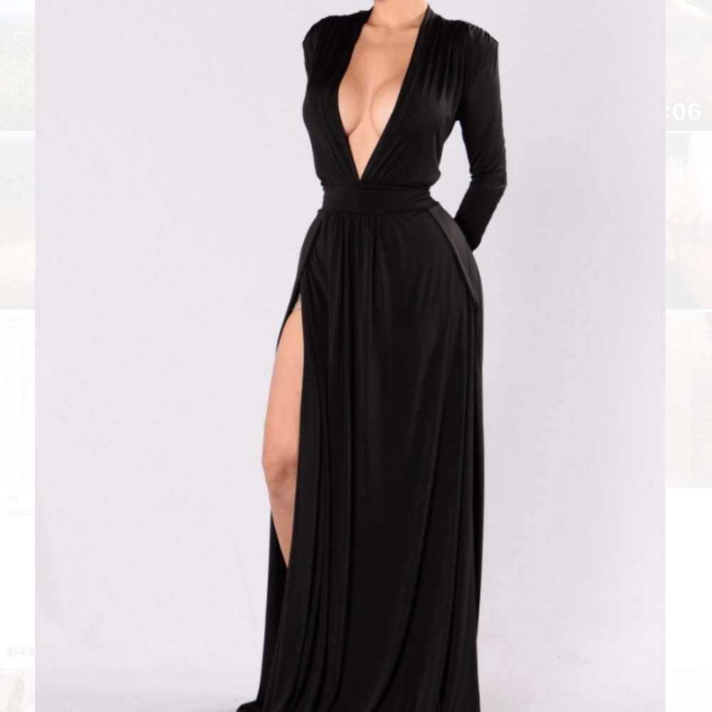 Long Sleeve Maxi Dress